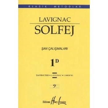 Lavignac Solfej 1D (Küçük Boy)