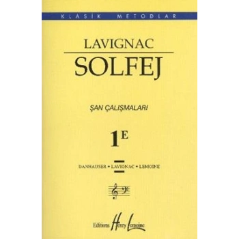 Lavignac Solfej 1E (Küçük Boy)