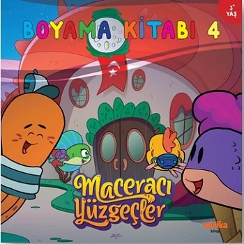 Maceracı Yüzgeçler Boyama Kitabı 4