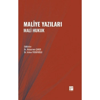 Maliye Yazıları Mali Hukuk