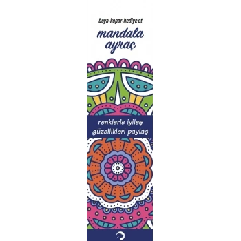 Mandala Ayraç Lacivert