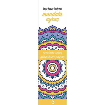 Mandala Ayraç Sarı