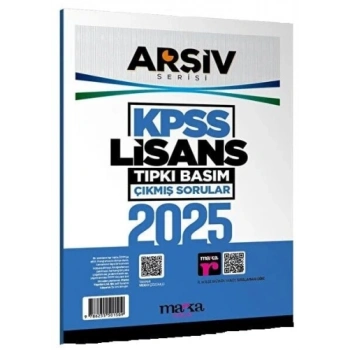 Marka Yayınları 2025 KPSS Lisans Çıkmış Sorular