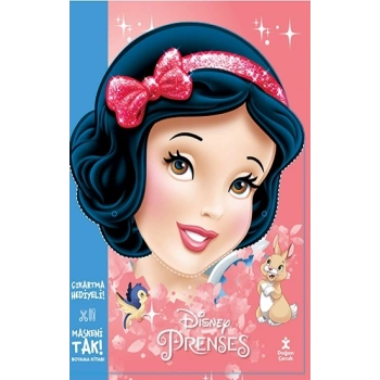 Maskeni Tak Disney Prenses Çıkartma Hediyeli Boyama Kitabı