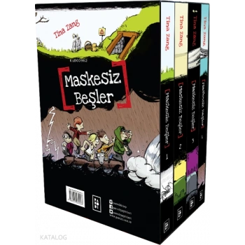 Maskesiz Beşler Serisi (4 Kitap Set Kutulu)