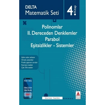 Matematik Seti 4 Polinomlar-II. Dereceden Denklemler-Parabol- Eşitsizlikler-Sistemler