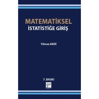 Matematiksel İstatistiğe Giriş