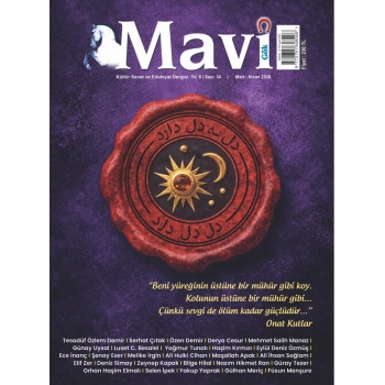 Mavi Gök  Kültür Sanat  ve Edebiyat Dergisi 30. Sayı