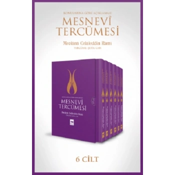 Mesnevi Tercümesi 6 Cilt (Ciltli)