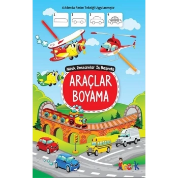 Minik Ressam İş Başında -Araçlar Boyama