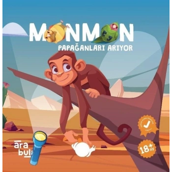 Monmon Papağanları Arıyor - Fenerli Ara Bul Kitabı 18 + Ay