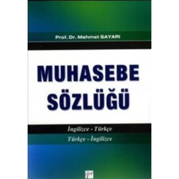 Muhasebe Sözlüğü