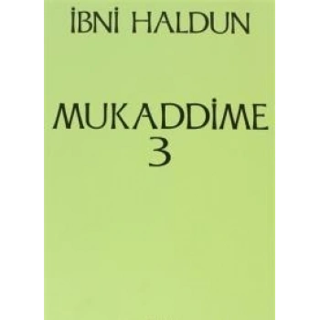 Mukaddime Cilt: 3