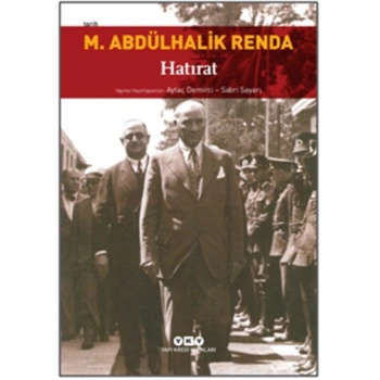 Mustafa Abdülhalik Renda - Hatırat