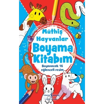 Müthiş Hayvanlar  Boyama Kitabım