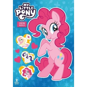 My Little Pony Bol Bol Boya - Bol Bol Yapıştır Boyama Kitabı - Çıkartma Hediyeli!