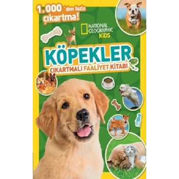 National Geographic Kids Köpekler Çıkartmalı Faaliyet Kitabı
