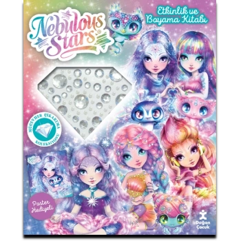 Nebulous Stars-  Mücevher Koleksiyonu - Etkinlik Ve Boyama Kitabı