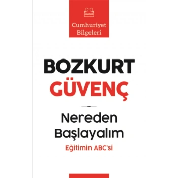 Nereden Başlayalım Eğitimin ABCsi