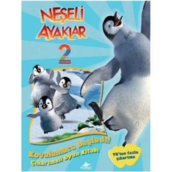 Neşeli Ayaklar 2 - Çıkartmalı Oyun Kitabı
