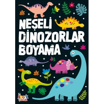 Neşeli Dinozorlar Boyama