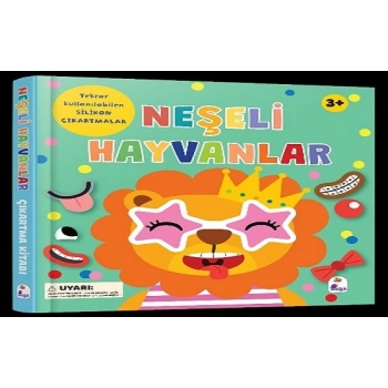 Neşeli Hayvanlar - Silikon Çıkartmalı