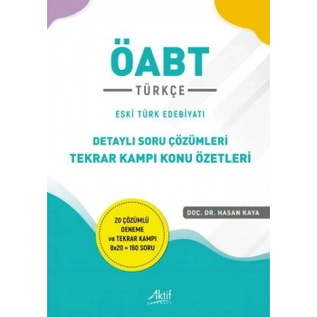 ÖABT Türkçe - Eski Türk Edebiyatı