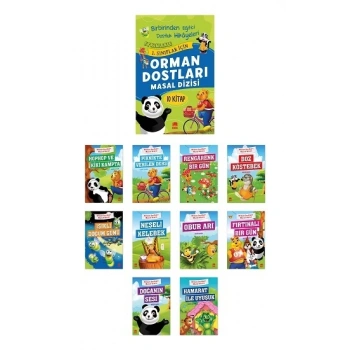 Orman Dostları Masal Dizisi (10 Kitap)