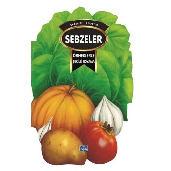 Örneklerle Şekilli Boyama - Sebzeler