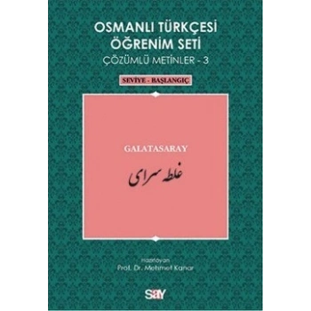 Osmanlı Türkçesi Öğrenim Seti - Galatasaray