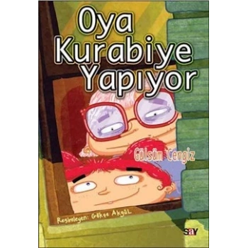 Oya Kurabiye Yapıyor (Renkli Resimli Büyük Boy)