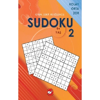 Oyun, Zeka Ve  Eğlence- Sudoku 2 Kolay, Orta, Zor 9+ Yaş