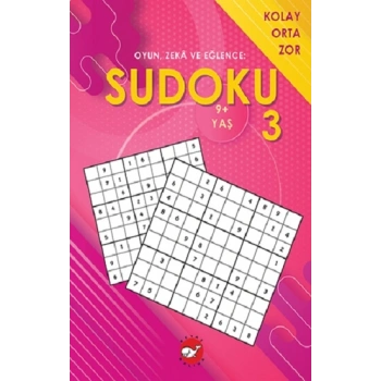 Oyun, Zeka Ve Eğlence- Sudoku 3 Kolay, Orta, Zor