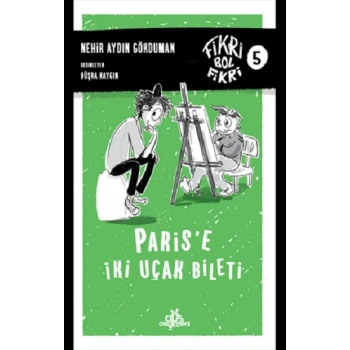 Parise İki Uçak Bileti - Karton Kapak