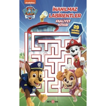 Paw Patrol İnanılmaz Labirentler Faaliyet Kitabı