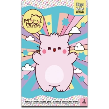 Pembe The Pink Cat Parıltılı Etkinlikler Kitabı