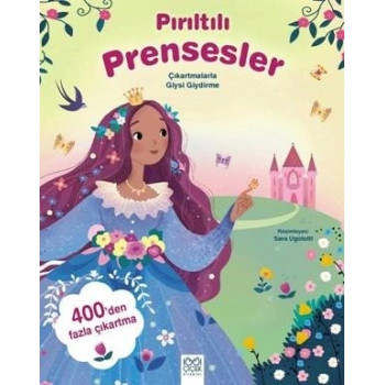 Pırıltılı Prensesler – Çıkartmalarla Giysi Giydirme