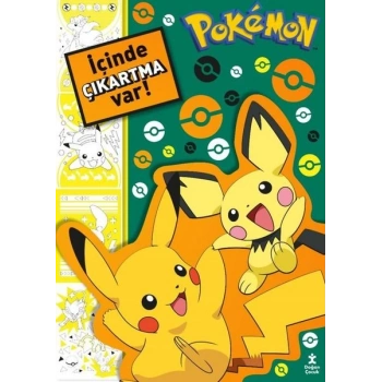 Pokemon - En Sevdiğim Boyama Kitabı - Çıkartmalı