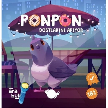 Ponpon Dostlarını Arıyor - Fenerli Ara Bul Kitabı 18 + Ay