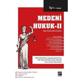 Reform Serisi Medeni Hukuk II