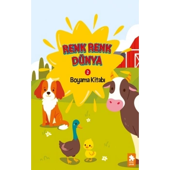 Renk Renk Dünya Boyama Kitabı - 2