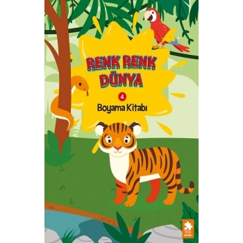 Renk Renk Dünya Boyama Kitabı - 4