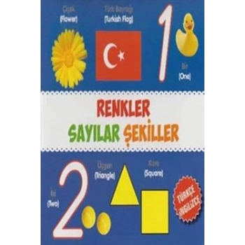 Renkler - Sayılar - Şekiller / Türkçe-İngilizce