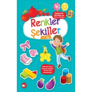 Renkler Şekiller (+5 Yaş) - Büyüyorum Öğreniyorum Okul Öncesi Etkinlikleri