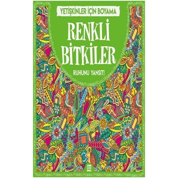 Renkli Bitkiler & Büyükler İçin Boyama