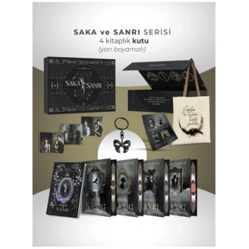 Saka ve Sanrı Serisi - 4 Kitaplık Yan Boyamalı Kutu
