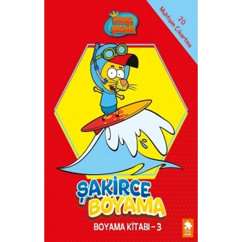 Şakirce Boyama Kitabı - 3 - Kral Şakir
