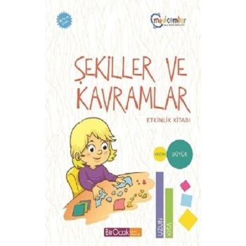 Şekiller ve Kavramlar Etkinlik Kitabı (48 Ay ve Üzeri) - Mavi Çember Okul Öncesi Eğitim