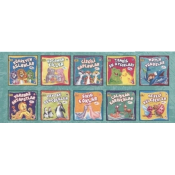 Sevimli Hayvanlar (10 Kitap Set - 1)