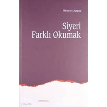 Siyeri Farklı Okumak
